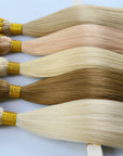 Luxury European Cuticle Hand Tied Hair Weft