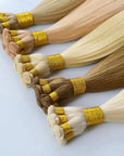 Luxury European Cuticle Hand Tied Hair Weft