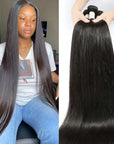 Brazilian Virgin Hair Weft Straight ivyfreehair