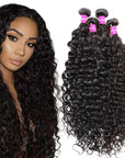 Brazilian Virgin Hair Weft Water Wave ivyfreehair