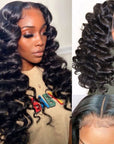 HD Lace Front Human Hair Wig Deep Wave ivyfreehair