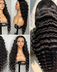 HD Lace Front Human Hair Wig Deep Wave ivyfreehair