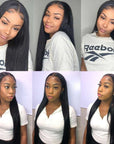 HD Lace Front Human Hair Wig  Straight ivyfreehair