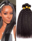 Hair Weft Kinky Straight ivyfreehair