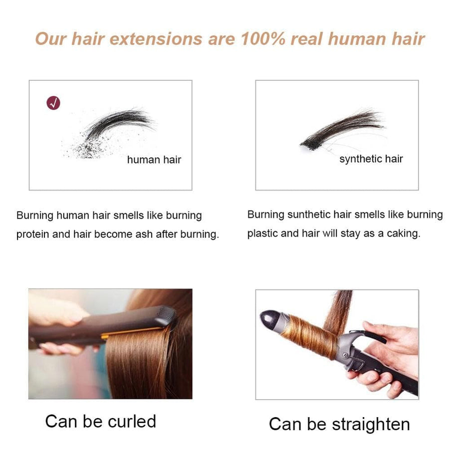 Indian Remy Nail Tip Hair Extension ivyfreehair