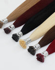 Luxury European Cuticle I Tip Hair Extension ivyfreehair