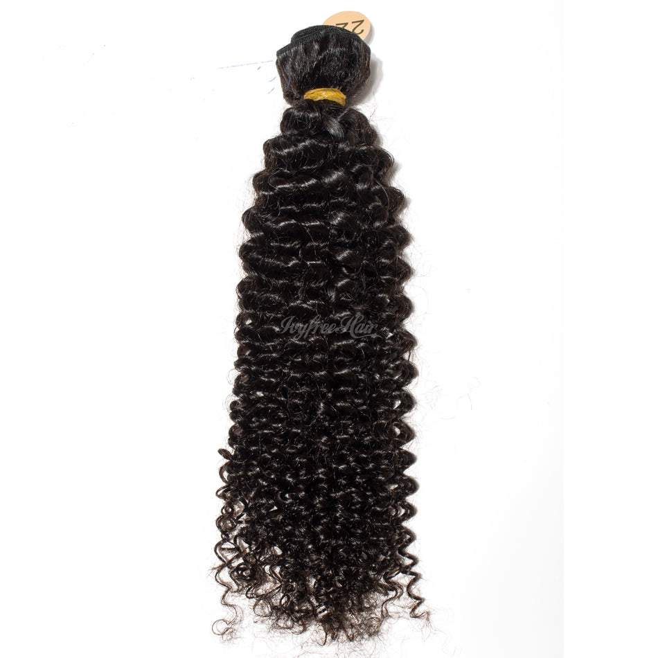 One Donor Hair Weft Kinky Curly ivyfreehair